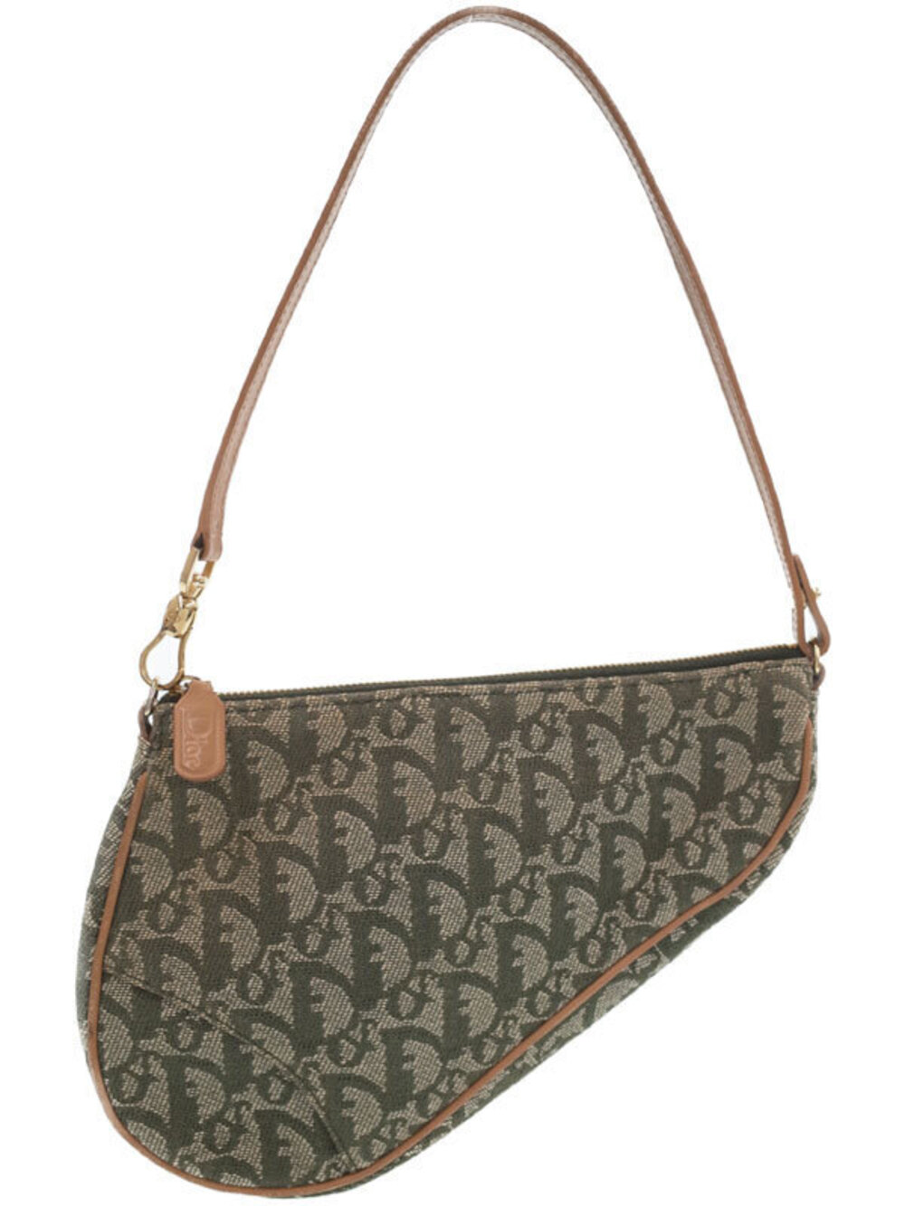 Christian Dior Trotter Saddle Pouch Clutch Handbag
